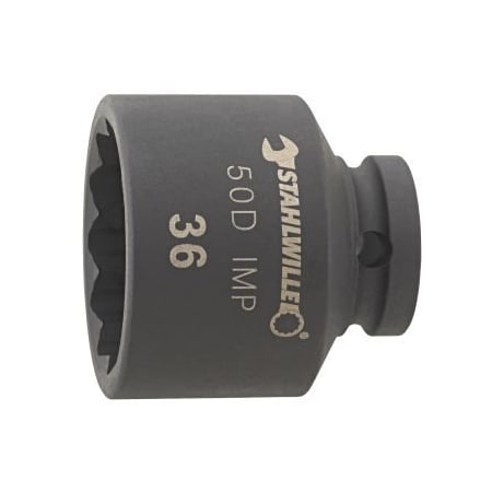 12,5 Mm (1/2) IMPACT Socket Size 32 Mm L.50 Mm